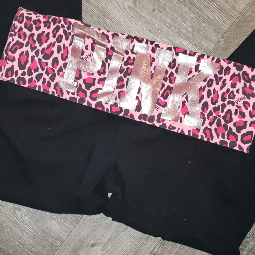 5 FOR $25/ VS Foldover Top Yoga Leggings